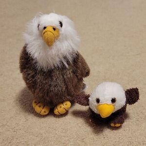 Plush 2 Eagles - Brown and White